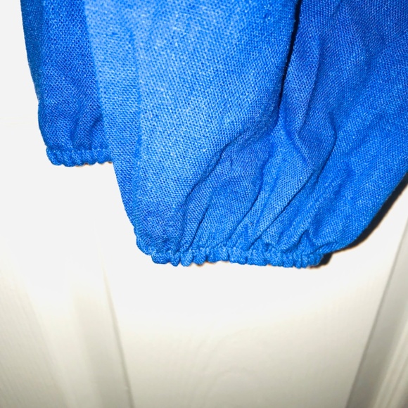 NWT- Nana USA Royal Blue Summer Pantsuit/Jumpsuit w/Rouching/Halter Top Sz: 2XL - Picture 8 of 11